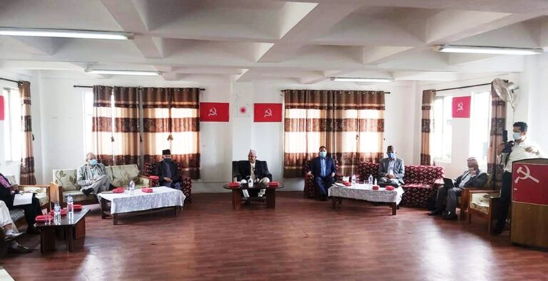 लडाकु शिविर घोटाला छानबिन गर्न एमालेको जोडदार माग