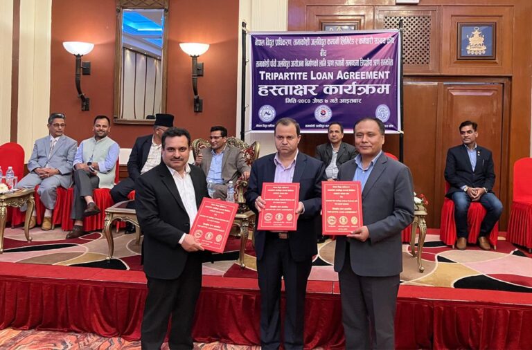 तामाकोसी पाँचौंमा जुट्यो १३ अर्ब ७४ करोड ऋण  लगानी