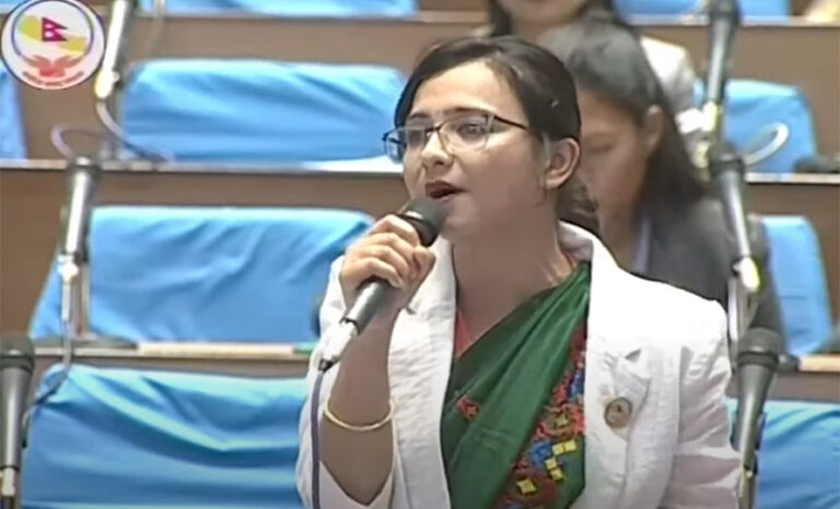 भ्रष्टाचारको कुरा उठाउँदा कसरी महिला हिंसा हुन्छ ?- आरजुलाई तोसिमाको प्रश्न