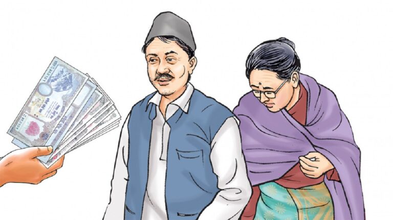 मासिक भत्ता लिनेको संख्या ३७ लाख नजिक