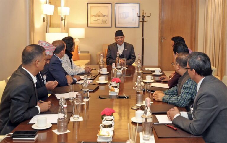 मोदीसँग तीनपटक एक्लाएक्लै भेट भएपछि बिग्रेको परिस्थिति सप्रियो  : प्रधानमन्त्री प्रचण्ड