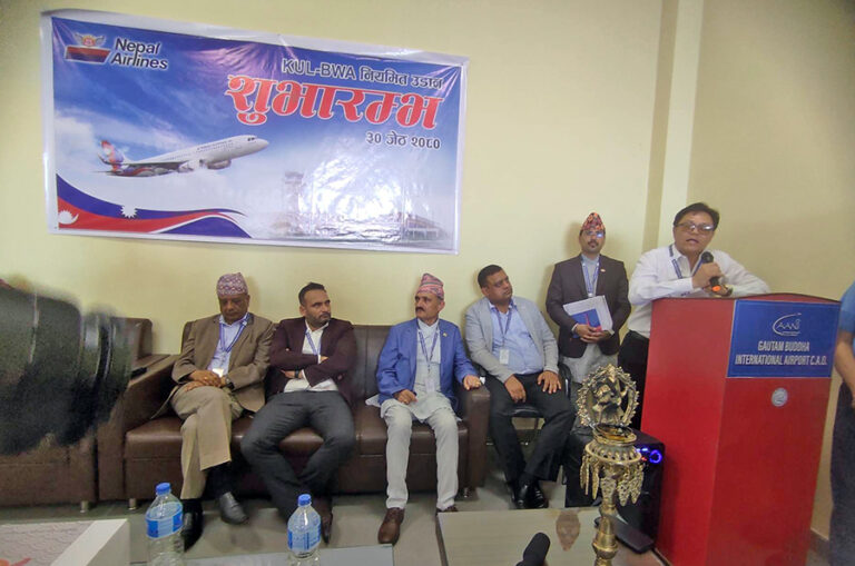 निगमलाई जहाज किन्न नदिन चलखेल भइरहेको छ : मन्त्री किराँती