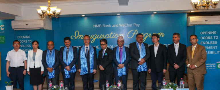 एनएमबि बैंकले ल्यायो नेपालमा वीच्याट पे , चिनियाँ पर्यटकले नेपालमा सजिलै भुक्तानी गर्न मिल्ने