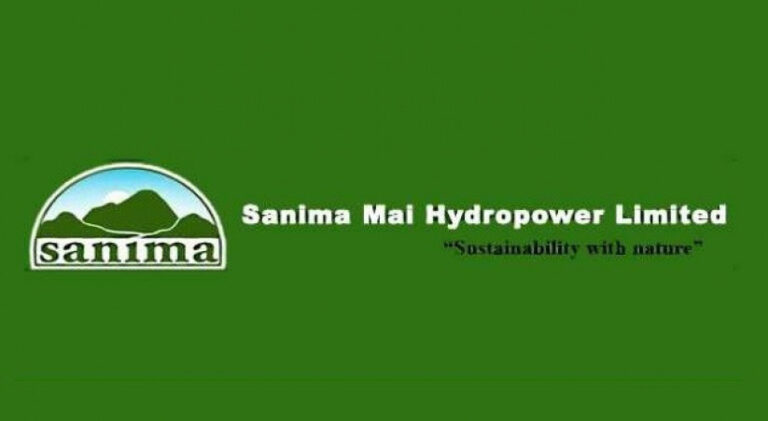 सानिमा माई हाइड्रोपावरले १०.५ प्रतिसत लाभांश दिने