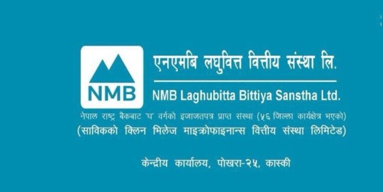 एनएमबी लघुवित्तको घाटा ६ करोड बढी