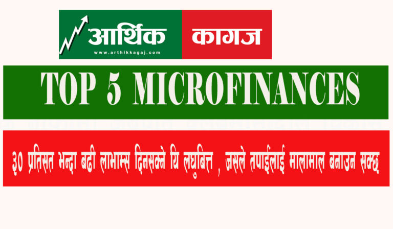 ३० प्रतिसत भन्दा बढी लाभाम्स दिनसक्ने यि लघुबित्त , जसले तपाईंलाई मालामाल बनाउन सक्छ