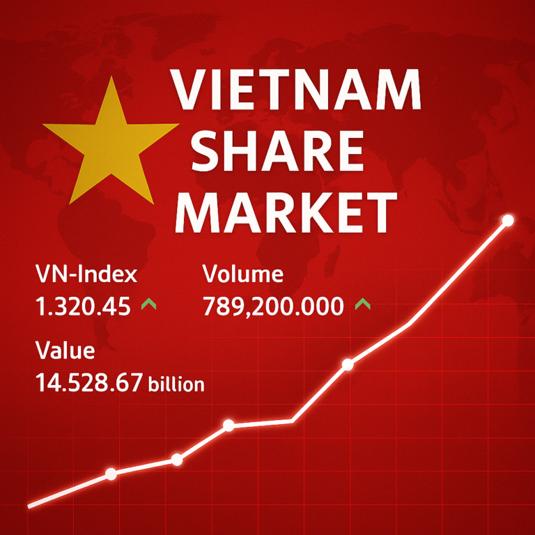 भियतनामको सेयरबजार ३ वर्षकै उच्च