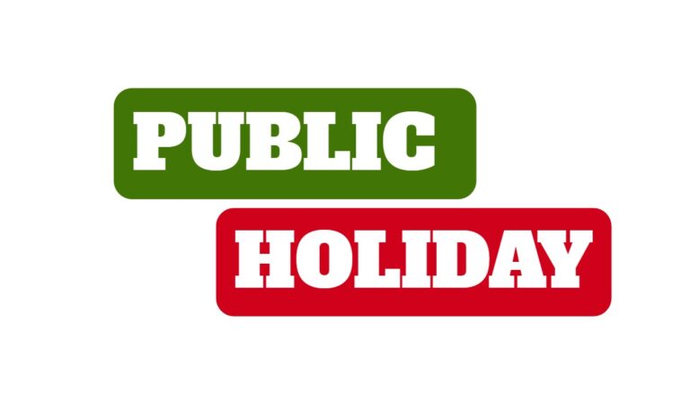 देशभर राष्ट्रिय शोक, सार्वजनिक बिदा